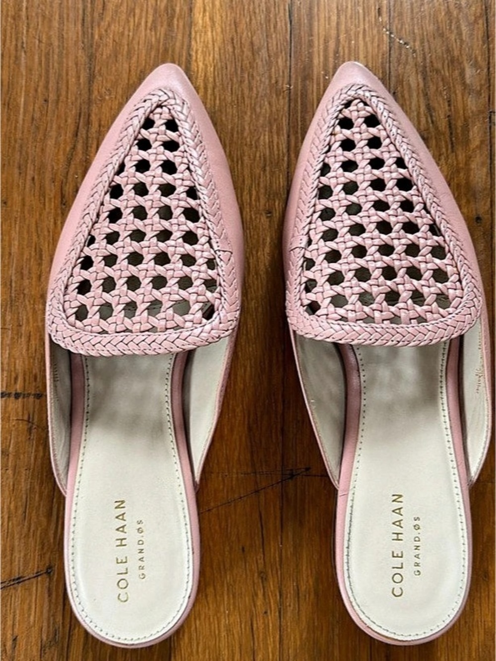 Cole Haan Woven Mules